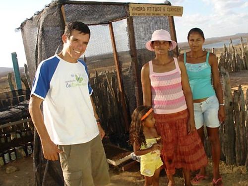 Viveiro de mudas (foto: Instituto Brasil Solidário)