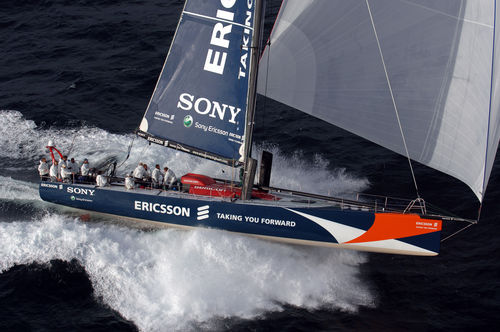 O Ericsson na VOR 2005/ 2006 (foto: Divulgação/ Ericsson)