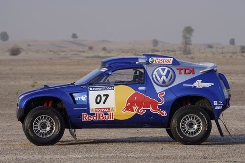 Souza chegou a vencer etapas no Dakar de 2007. (foto: Volkswagen/Divulgação)