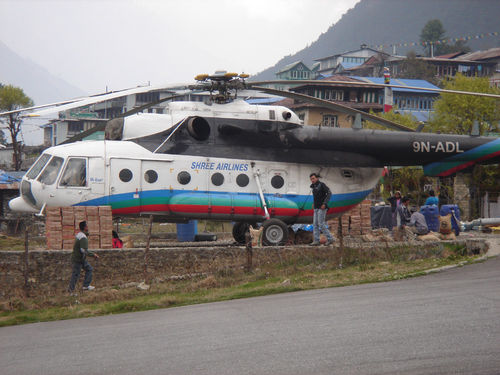 Aeroporto de Lukla (foto: Arquivo pessoal/ Waldemar Niclevicz)