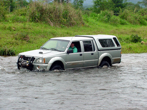 As chuvas acompanham os participantes por quase todo tempo (foto: Divulgação)