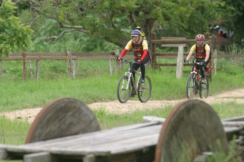 Bike passou por várias cidades (foto: Divulgação/ Rogério Vital)