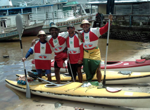 Quarteto que participa da expedição. (foto: Divulgação)