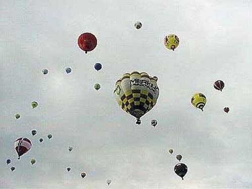 Melhores balonistas estarão no Brasileiro  em Maringá (foto: Divulgação)