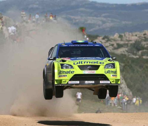 Gronholm venceu Rally da Sardenha em 2007. (foto: Divulgação)