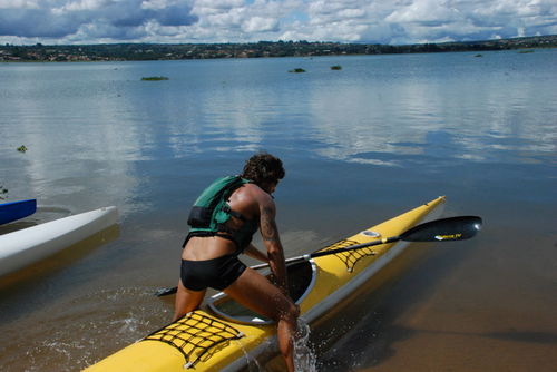 Organização ressalta importância da canoagem na prova (foto: Divulgação/ Brasília Multisport)