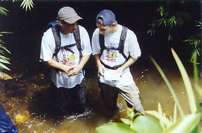 Trekkers na etapa de Santo André  na Copa de 2000 (foto: Jenny Kanyó)