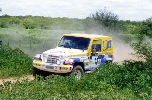 Andrier Melo acelera durante a segunda etapa do RN 1500. (foto: Divulgação)