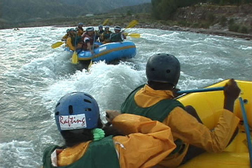 Rafting será um dos destaques da campanha (foto: Renata Falzoni)