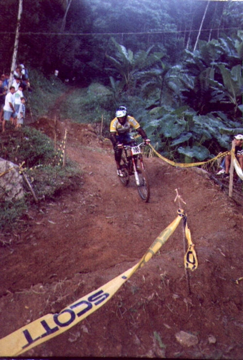 A pista de downhill terá 2 km (foto: Divulgação)