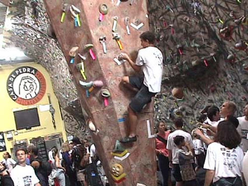 Festa para o boulder nesta sexta-feira. (foto: Arquivo Casa de Pedra)