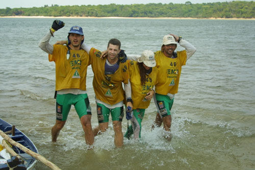 Final da EMA 2001 Amazônia. (foto: Gustavo Mansur / Webventure)