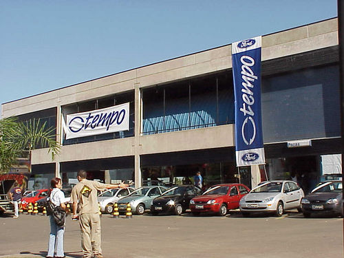 Distribuir Tempo em Campinas; local da concentração. (foto: Camila Christianini)