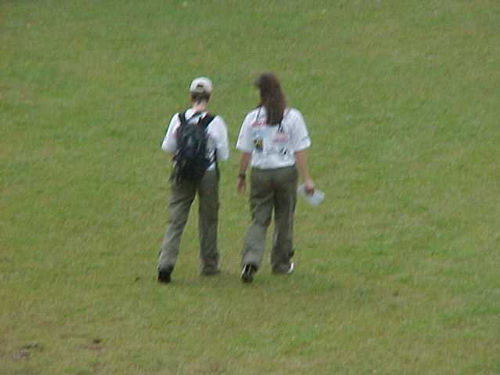 Equipes se preparam para etapa noturna  no sábado (foto: Samir Souza)