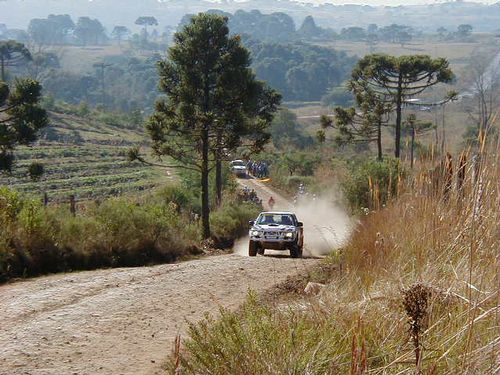 Paisagens belas e promessa de muito frio neste Baja Santa Catarina. (foto: Arquivo Webventure)