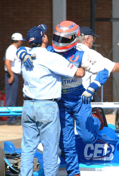 O pai Nelson Piquet acompanha todasas corridas do filho (foto: Sérgio Sanderson)