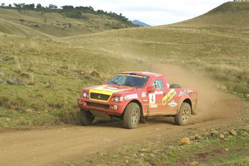 Spinelli/Valerio  dupla vencedora da Mitsubishi. (foto: Marcelo Krings / Webventure)