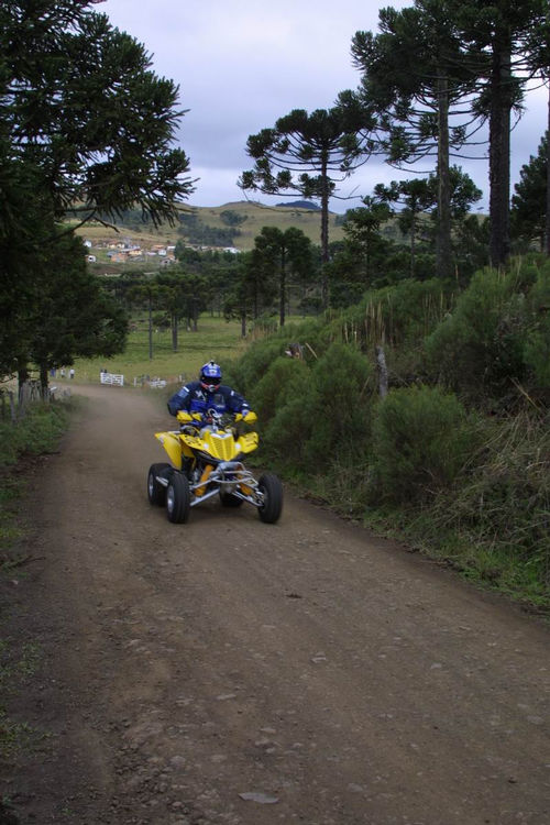 Robert Nahas foi o mais rápido em quadriciclo no Baja das Neves  em Santa Catarina. (foto: Marcelo Krings / Webventure)