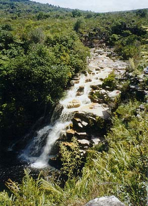 Poço do Diabo  uma das atrações refrescantes da Chapada Diamantina. Viagem ao local é o 1º prêmio do concurso. (foto: Luciana de Oliveira / Arquivo Webventure)