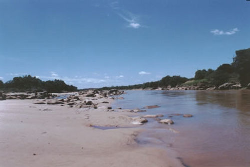 Praia da Manga  em Floriano. (foto: Divulgação.)