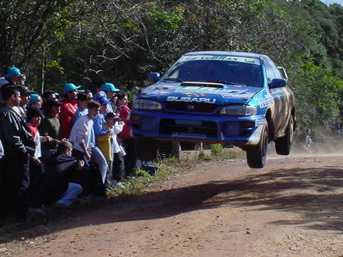 Tino e Edu no Rally da Graciosa. (foto: Divulgação)