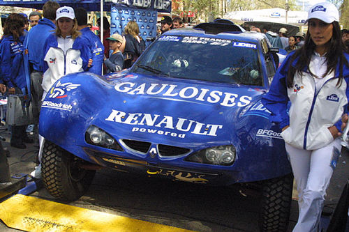 Buggie Schlesser-Renault foi atração do dia em Los Andes. (foto: Gustavo Mansur / Webventure)