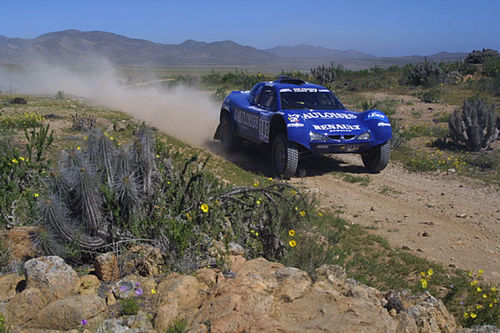 Buggie de José M. Servia  líder isolado do Por Las Pampas. (foto: Gustavo Mansur / Webventure)