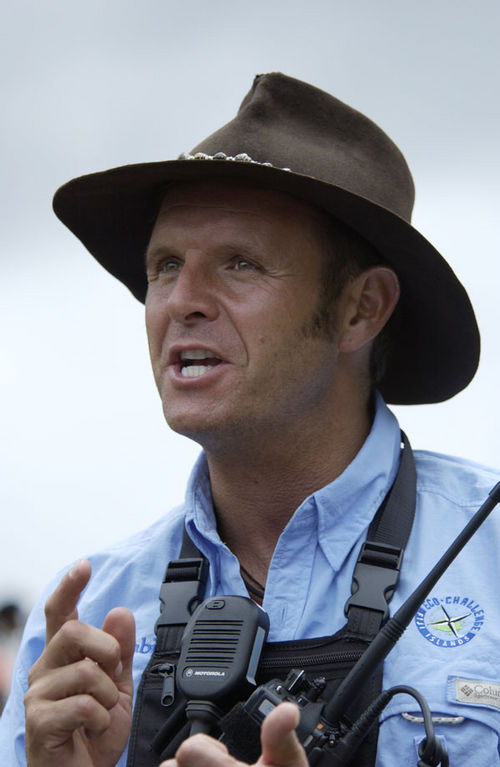 Criador Mark Burnett diz que o Eco-Challenge 2002 é uma verdadeira expedição. (foto: Mediacenter / www.ecochallenge.com)