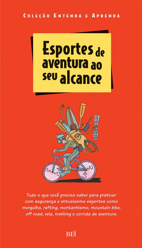 Capa do livro Esportes de Aventura ao seu Alcance. (foto: Divulgação)