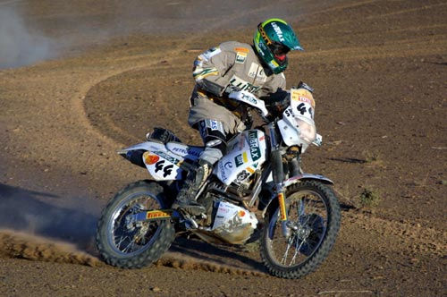 O maior desafio na hora de escolher a bagagem é para quem compete em Moto. (foto: Arquivo Petrobras Lubrax)