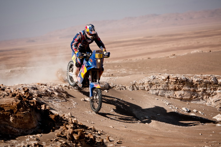 Ruben Faria venceu a primeira no Dakar 2011 (foto: Marcelo Maragni)