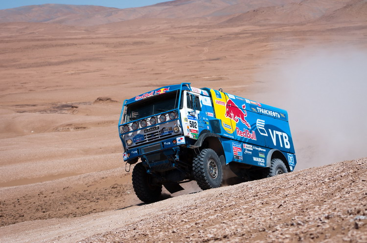 Kabirov venceu a sua terceira etapa nesta edição do Dakar (foto: Marcelo Maragni)